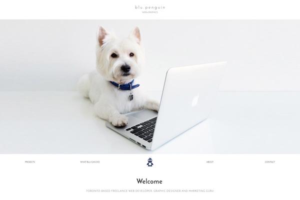 Gridsby theme site design template sample