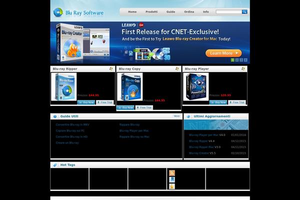 bluraysoftware.it site used Blu-ray-software