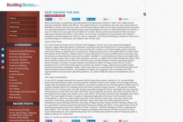 DailyPost theme site design template sample