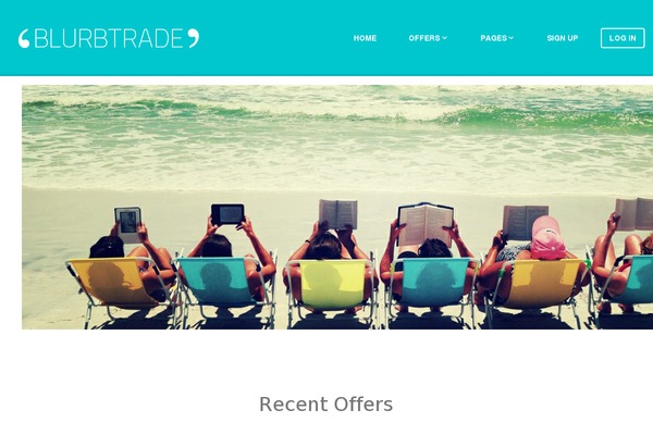 Jobify theme site design template sample