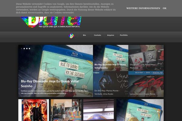 Nadia theme site design template sample