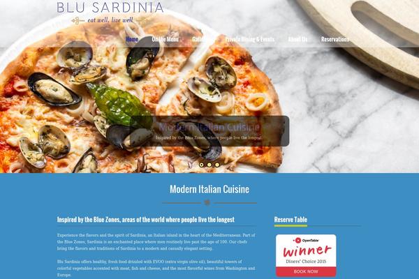 Bridge theme site design template sample