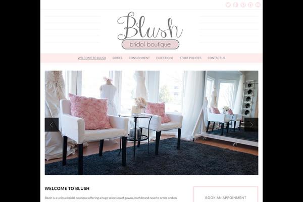 Isabelle theme site design template sample