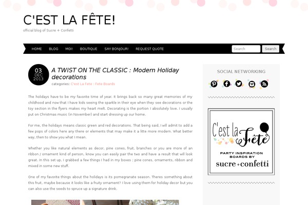 Adelle theme site design template sample