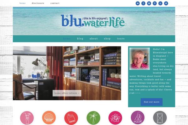 Darling theme site design template sample