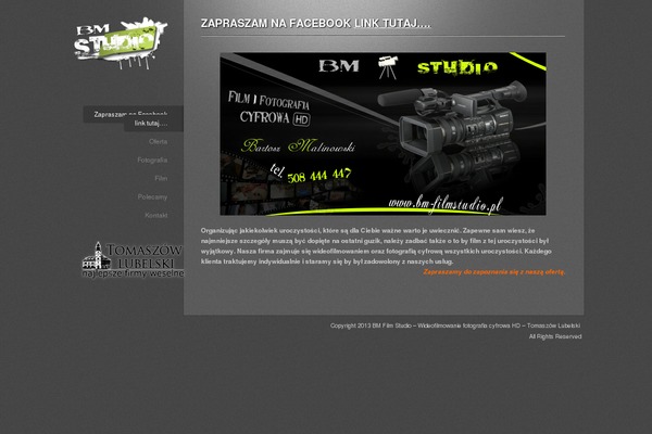 Fotofolio-landscape theme site design template sample