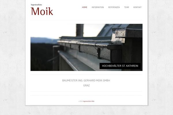 Purity theme site design template sample