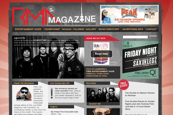 bmamag.com site used Dailymag