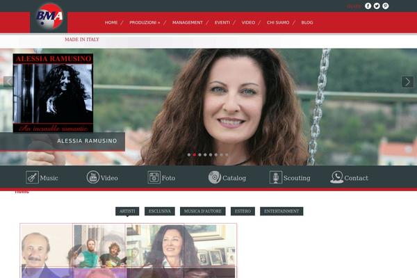 bmamusic.com site used MusicPress