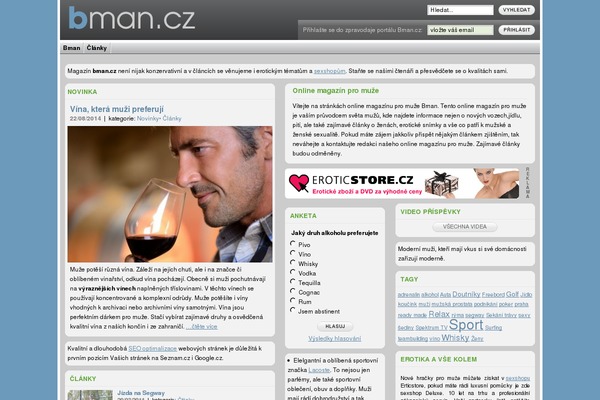 bman.cz site used Zdravi