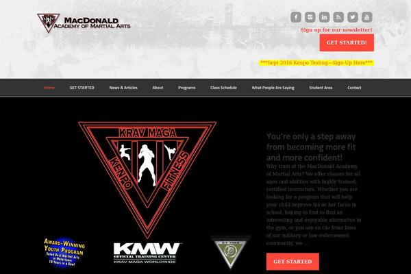 bmdacademy.com site used Enterprise-pro-child