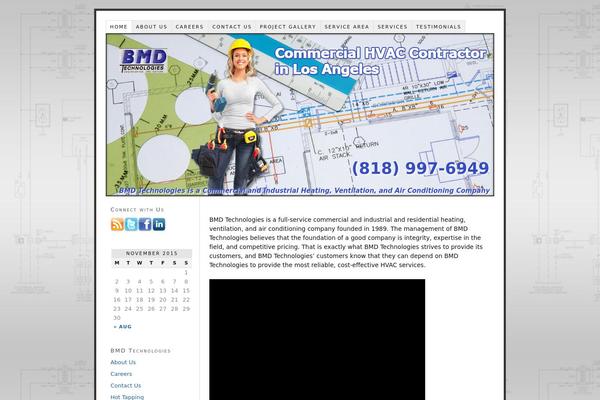Thesis 1.7 theme site design template sample
