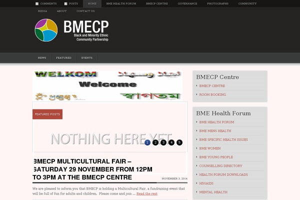 Obscure theme site design template sample