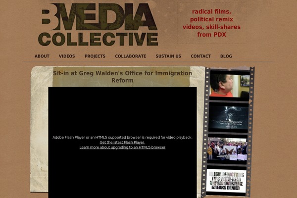 bmediacollective.org site used Conduit