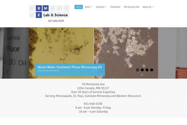 Whitelight theme site design template sample