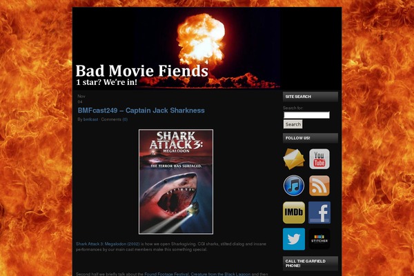 Flexxdark theme site design template sample