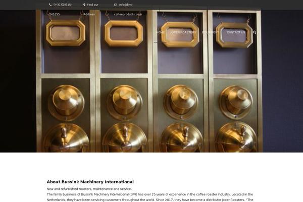 Proxima theme site design template sample