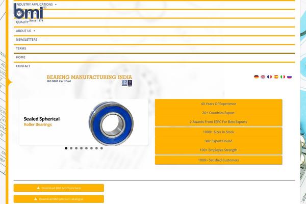 Site using WordPress Charts and Graphs plugin