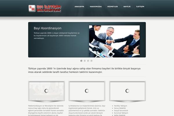 Karma theme site design template sample