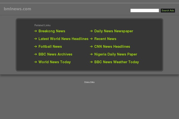 GeoPlaces theme site design template sample