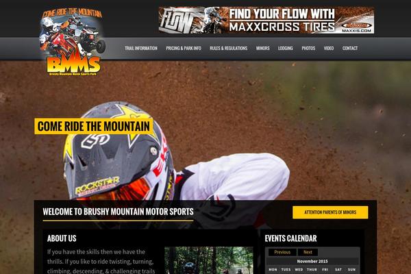 bmmspark.com site used Soccer-theme
