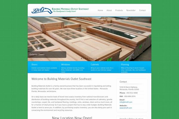 Ecobiz theme site design template sample