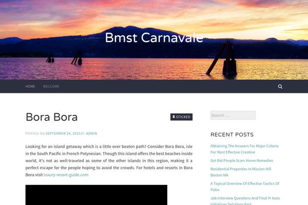 Accent theme site design template sample