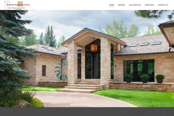 Ambient theme site design template sample