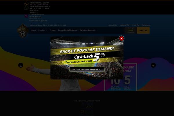 Site using Popup plugin