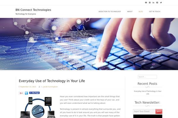 Brasserie theme site design template sample