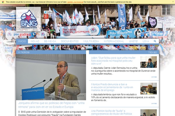 bng-galiza.org site used Bng2012