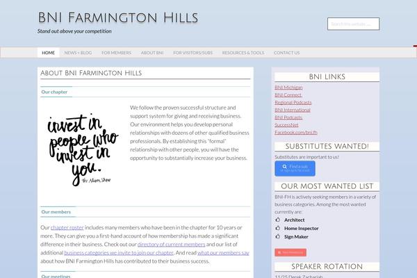 Nameless-pro theme site design template sample