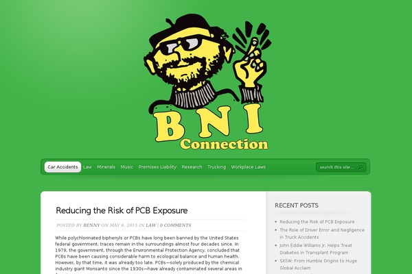 TheProfessional theme site design template sample