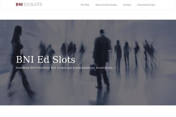Starter theme site design template sample