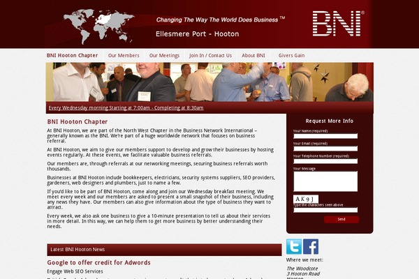 bnihooton.co.uk site used Bni