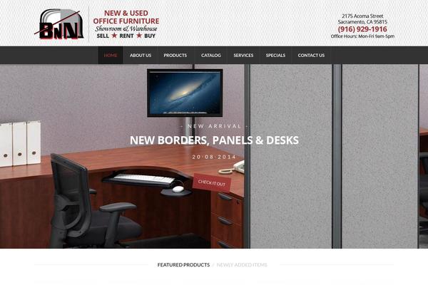 Accessories theme site design template sample