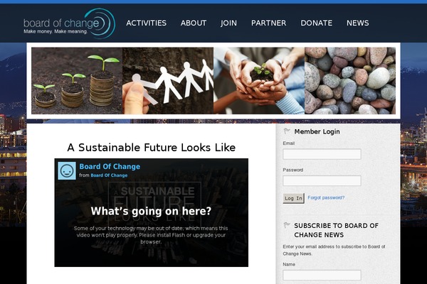 boardofchange.com site used Rive