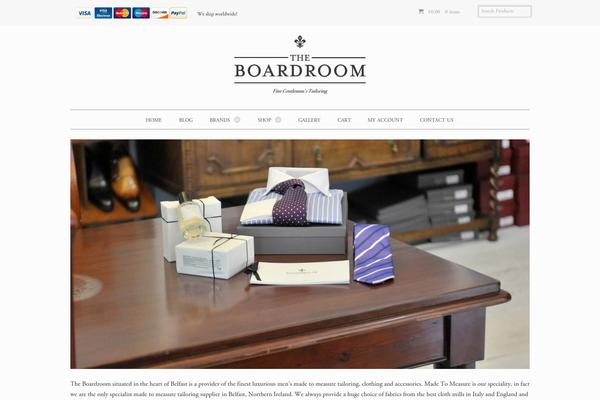 boardroom theme websites examples