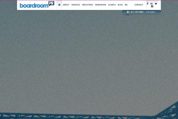 boardroompr.com site used Boardroom