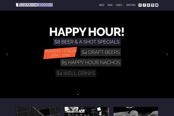 Growler theme site design template sample