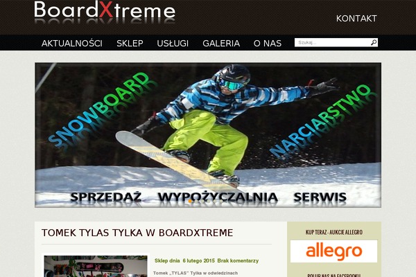 Extremesport theme site design template sample