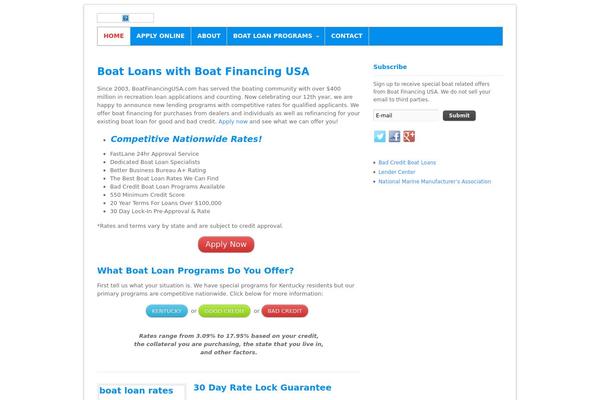 Canvas theme site design template sample