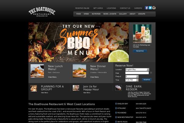 boathouserestaurants.ca site used Boathouse
