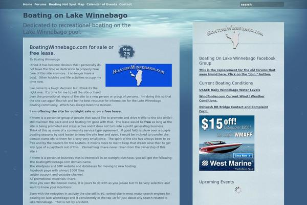 Underwater theme site design template sample