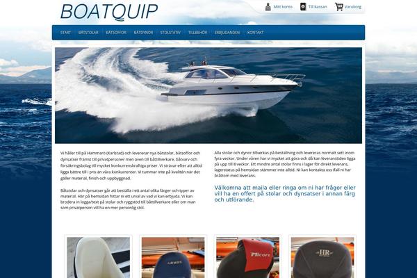 boatquip.se site used Child-demo