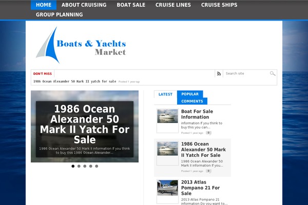 Max Mag theme site design template sample