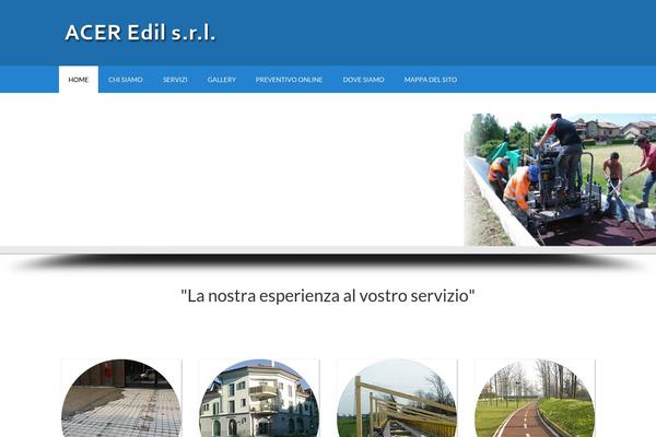 Outreach Pro theme site design template sample