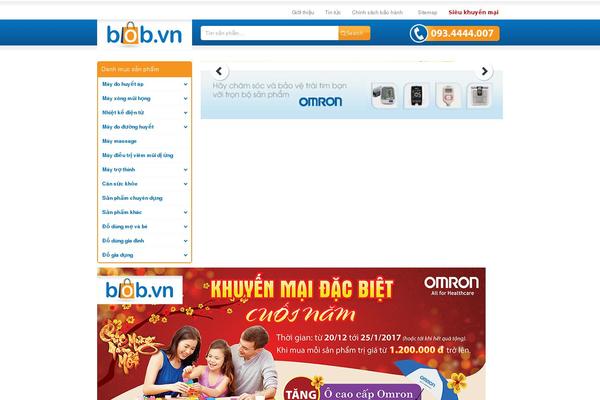 Bob theme site design template sample