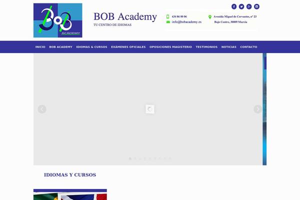 Site using Sola Testimonials plugin