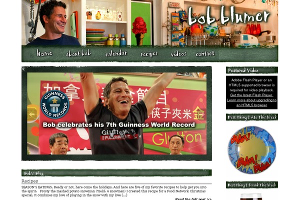 Superfood theme site design template sample